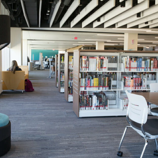 Cantilever Library Shelving